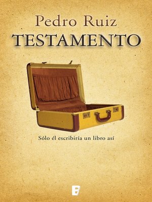 cover image of Testamento
